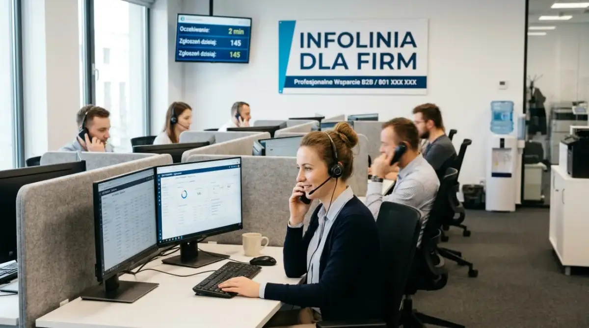 O czym należy pamiętać zakładając infolinię?