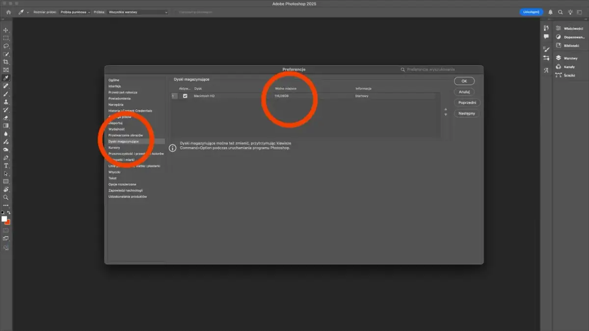 Jak zmienić dysk magazynujący Photoshop? Szybkie rozwiązanie