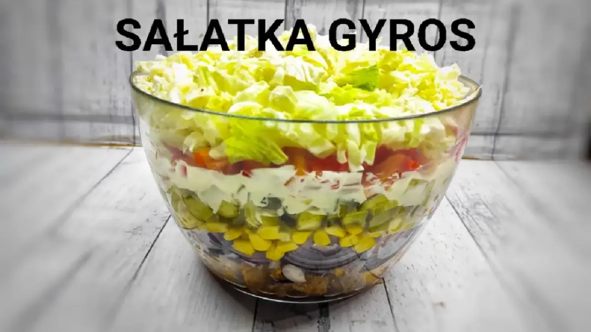 Sałatka gyros: perfekcyjny przepis, by uniknąć wodnistych wpadek!