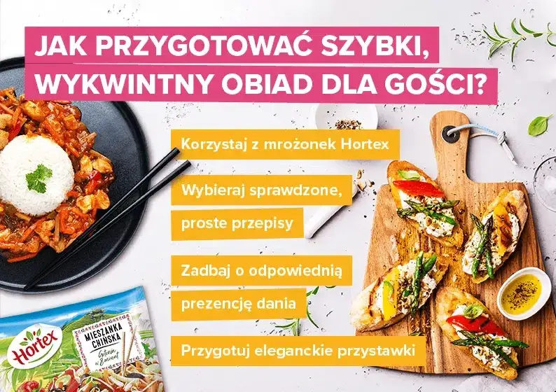 Co na niedzielny obiad dla gości? Proste i eleganckie przepisy