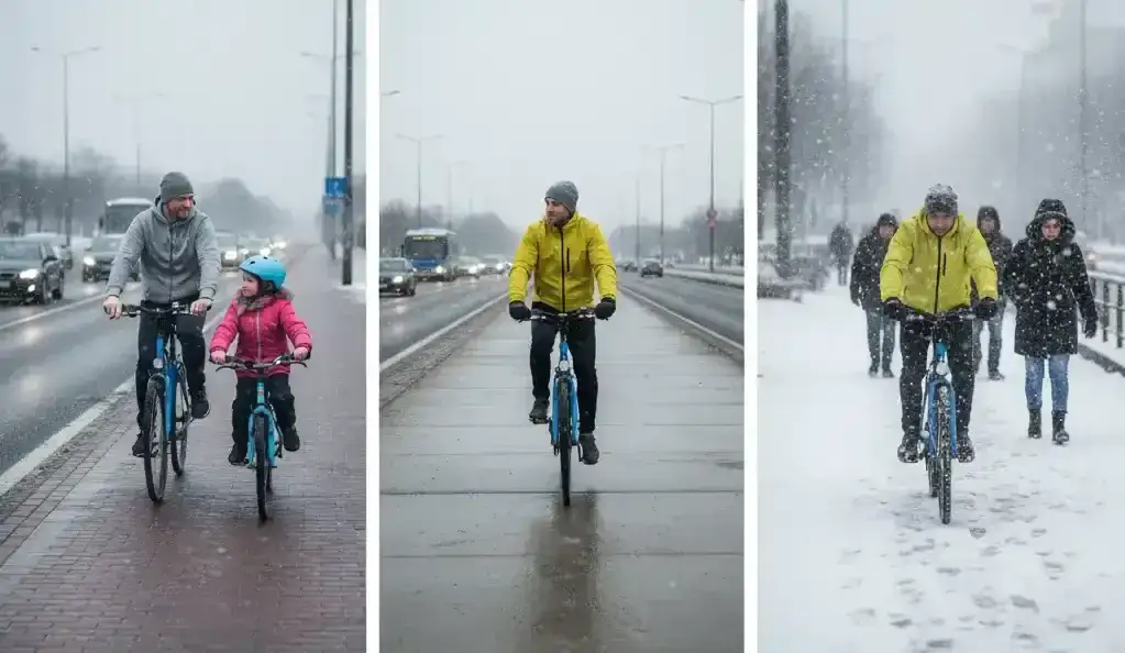 Kiedy rowerzysta może jechać po chodniku? Poznaj ważne zasady