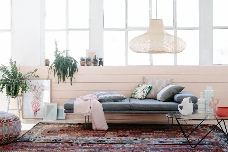 Rosa Wohnzimmer: Kreative Ideen für eine gemütliche und stilvolle Gestaltung