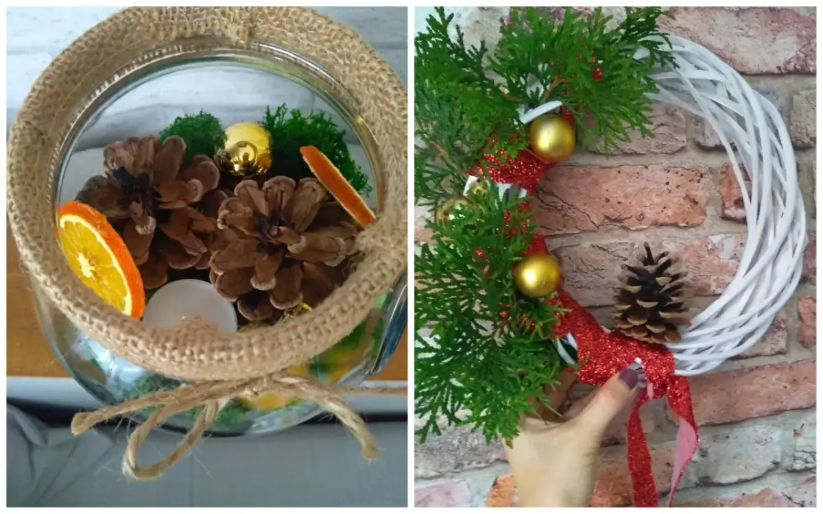 Ozdoby świąteczne do ogrodu jak zrobić: proste i tanie pomysły DIY