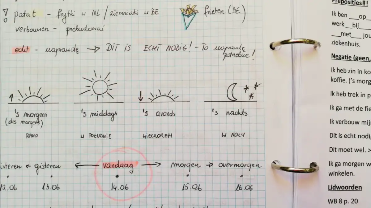 Jak podpisać zeszyt do angielskiego, aby uniknąć problemów w szkole