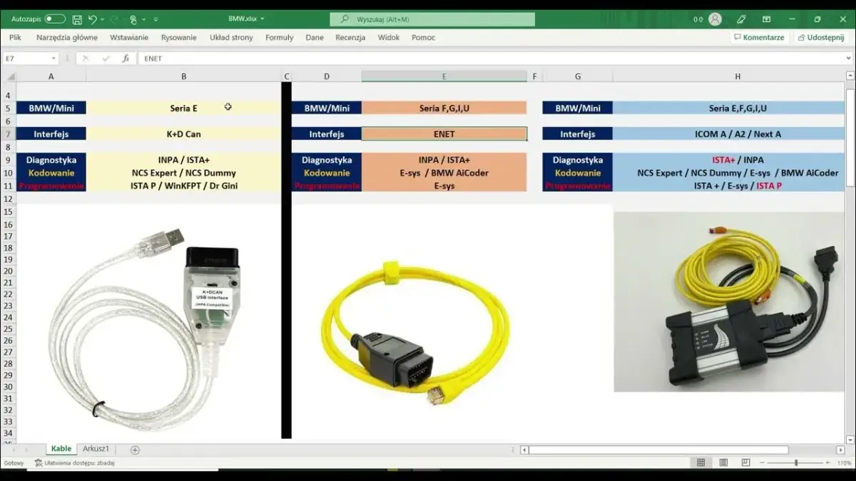 Pełne spolszczenie BMW INPA - jak poprawić komfort użytkowania?