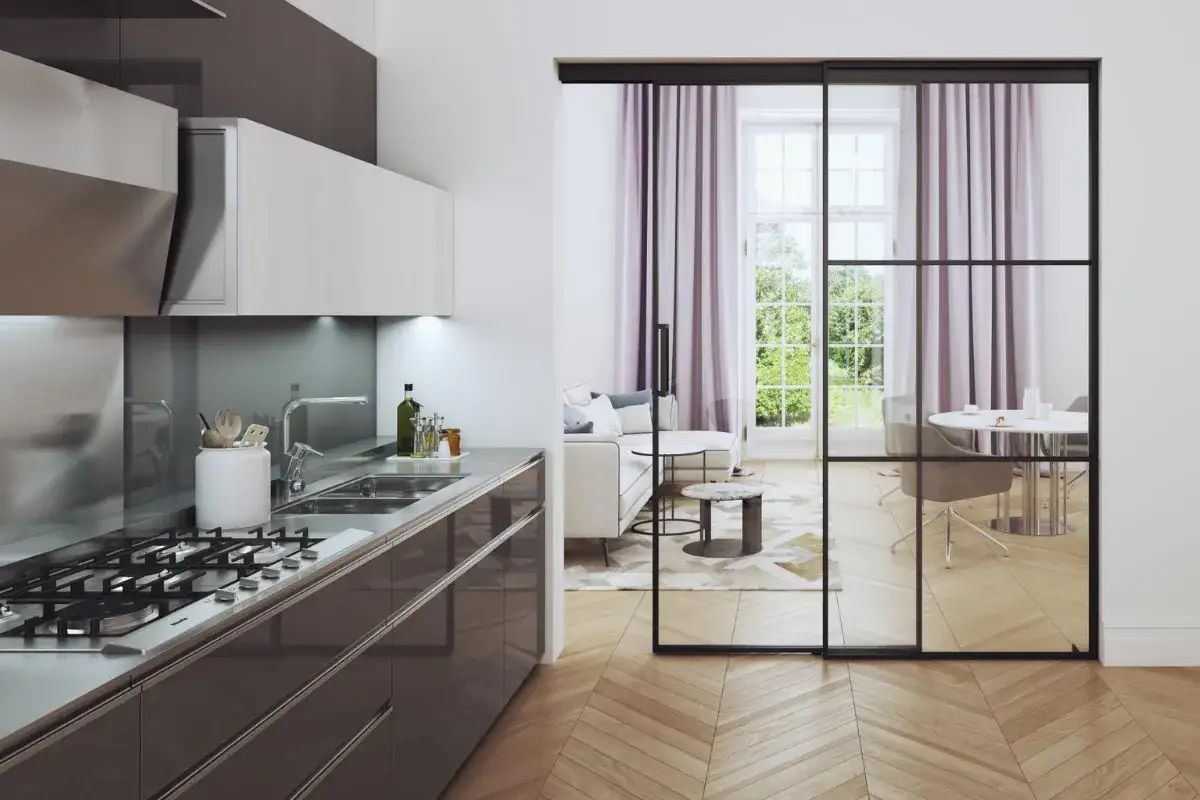 Jak zasłonić kuchnię od salonu - skuteczne metody i inspiracje do wnętrz