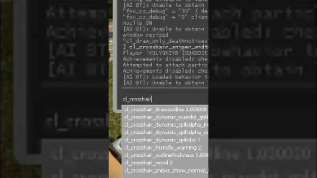 Jak użyć komendy na pogrubiony celownik w AWP i poprawić celność
