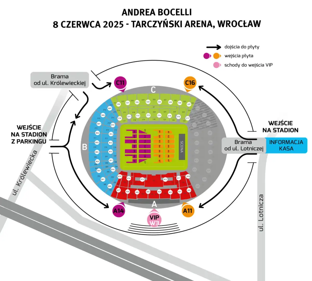 Ile kosztuje bilet na koncert Andrea Bocelli? Ceny i szczegóły