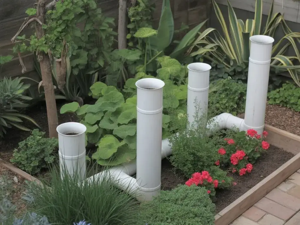 Kwietnik z rury PCV: Zrób to sam! Ogród wertykalny krok po kroku