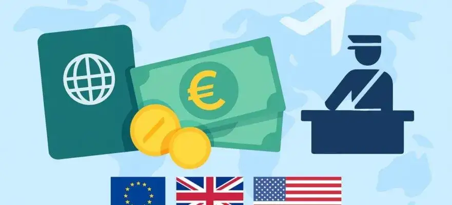 Przewóz gotówki przez granicę: Limit 10 000 euro zgłoś i uniknij kar!