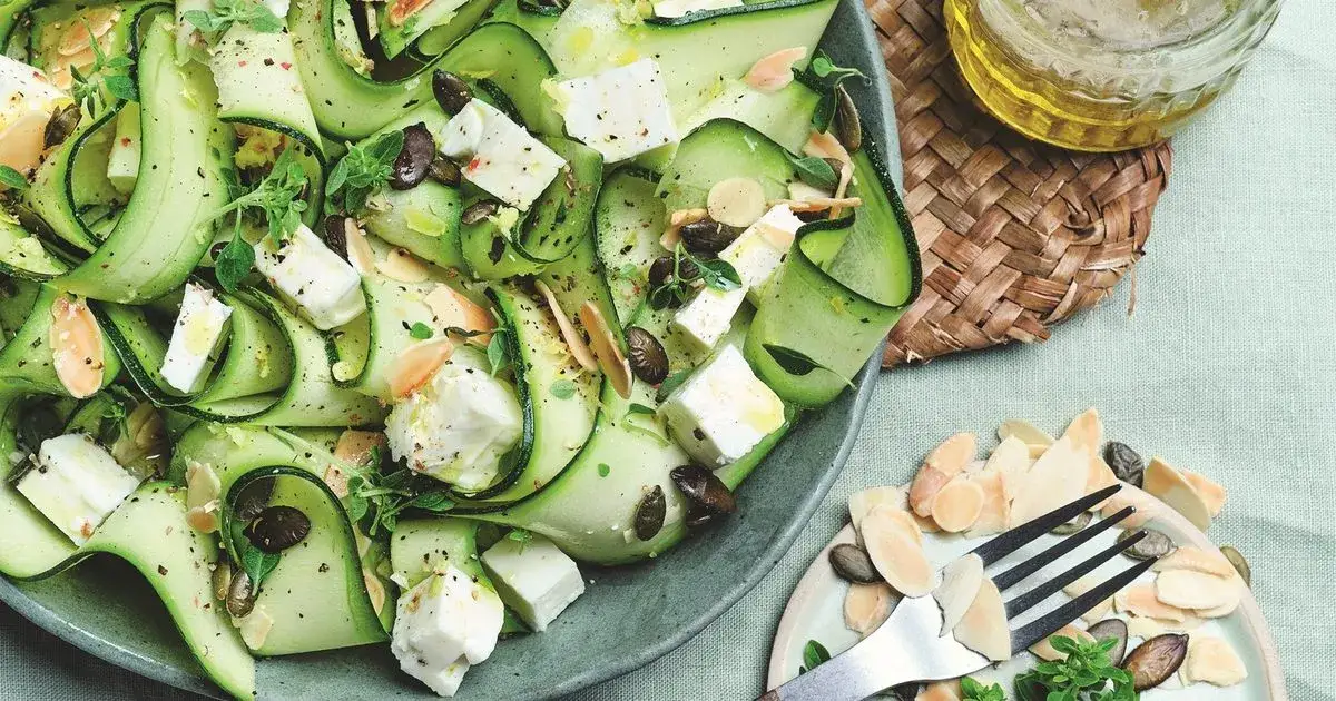 Salade de courgettes : les secrets frais et gourmands pour l'été