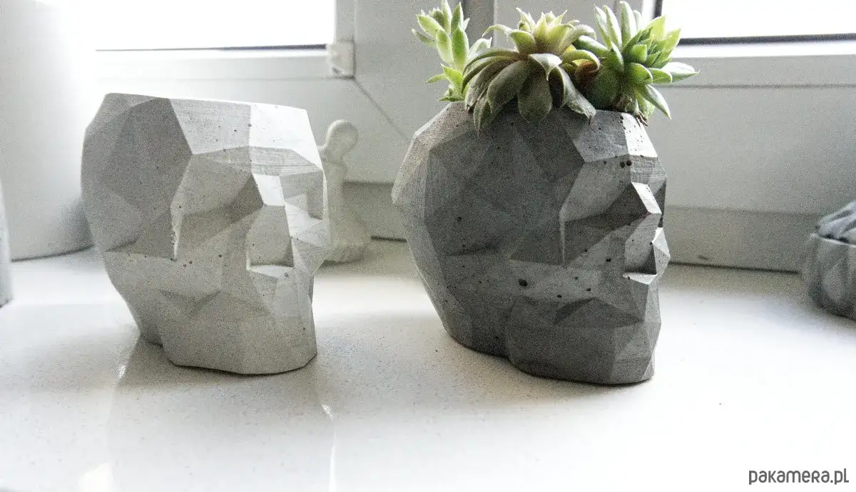 Sukulenty pokochają! Doniczki DIY: beton, glina, recykling i więcej