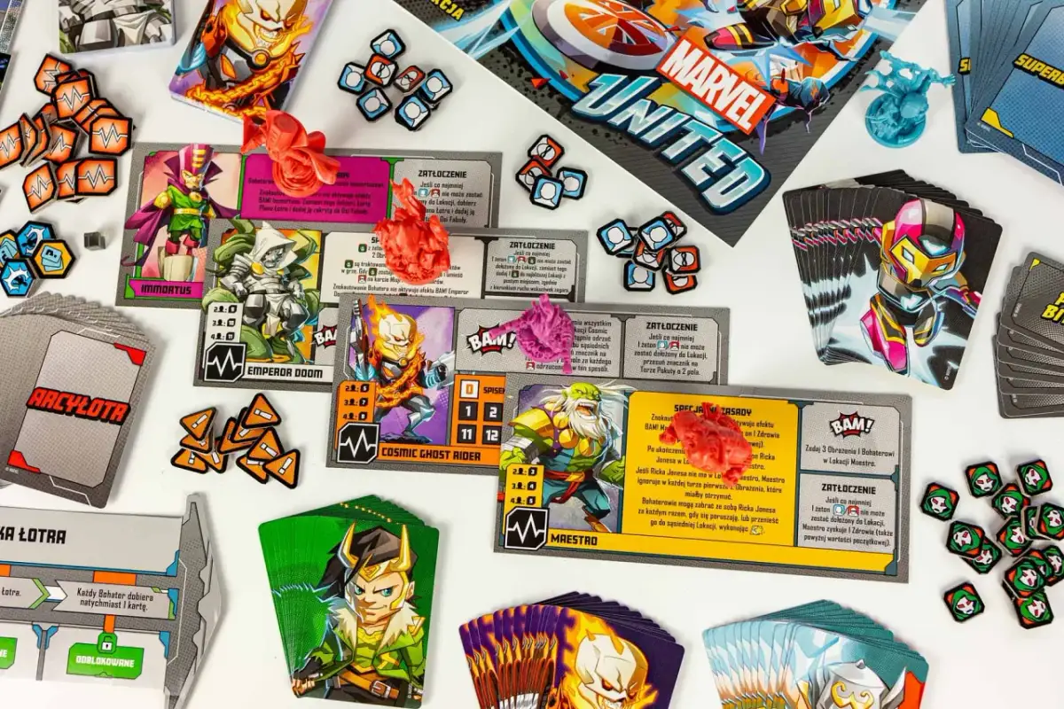 Marvel United gra planszowa - wszystko o rozgrywce, postaciach i cenach