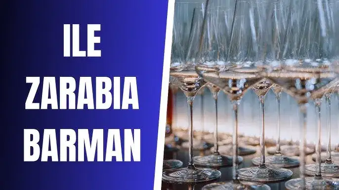 Ile zarabia barman za granicą? Zaskakujące różnice w wynagrodzeniach