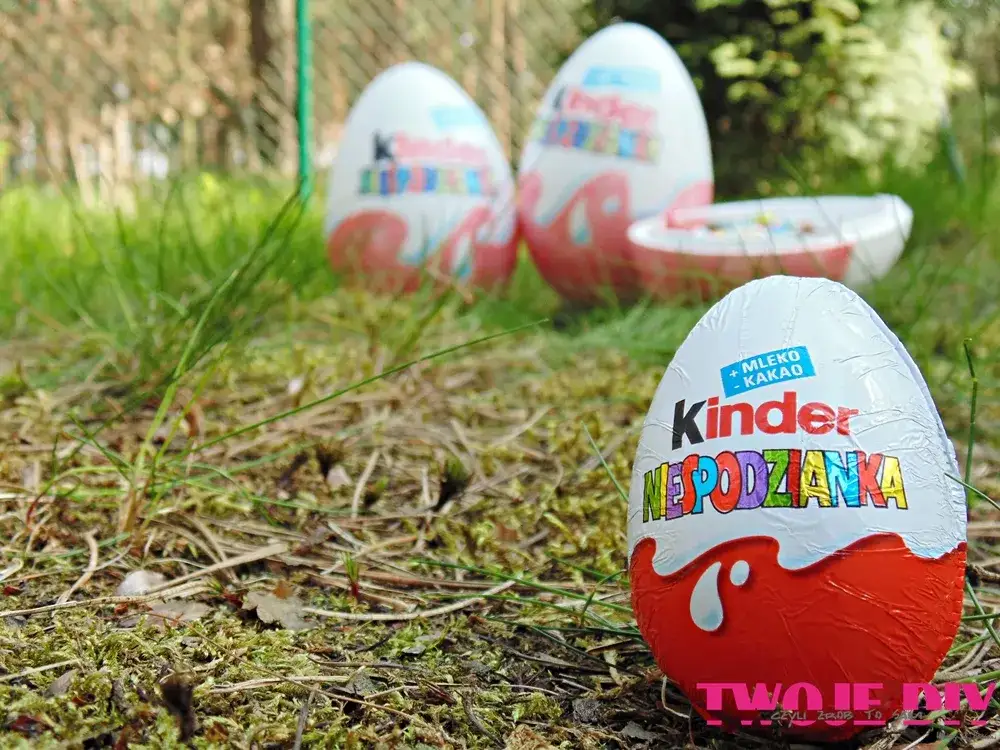 Zrób to sam: Gigantyczne jajo Kinder i kreatywny recykling