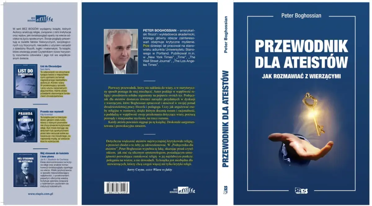 Peter Boghossian, autor "Przewodnika dla ateistów", oferuje narzędzia do dyskusji z wierzącymi. Książka jest dla każdego, kto chce zrozumieć świat bez dogmatów.