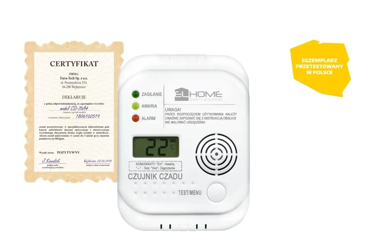 Czujnik czadu pokazuje L6 - co to oznacza dla Twojego bezpieczeństwa?