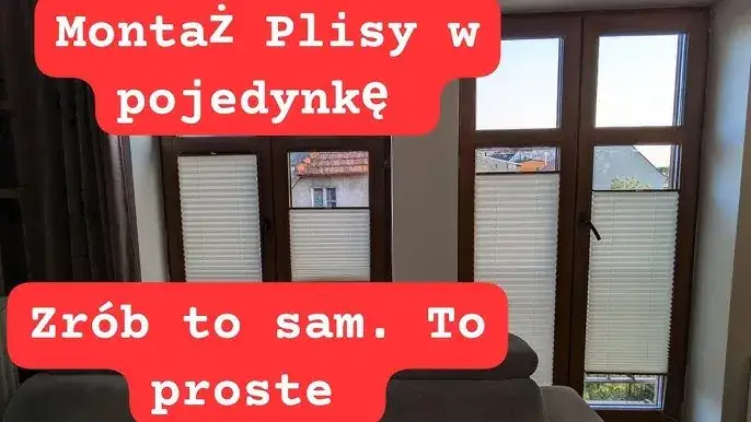 Rolety plisowane DIY: Zrób to sam i oszczędź 50%! Pełen poradnik