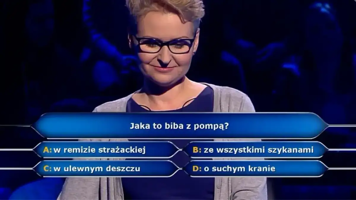 "Biba z pompą" w Milionerach: Co oznaczało i dlaczego gracz się wycofał?