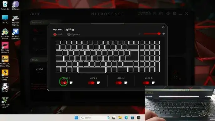 Jak zmienić kolor klawiatury Acer Nitro 5 - proste kroki i porady