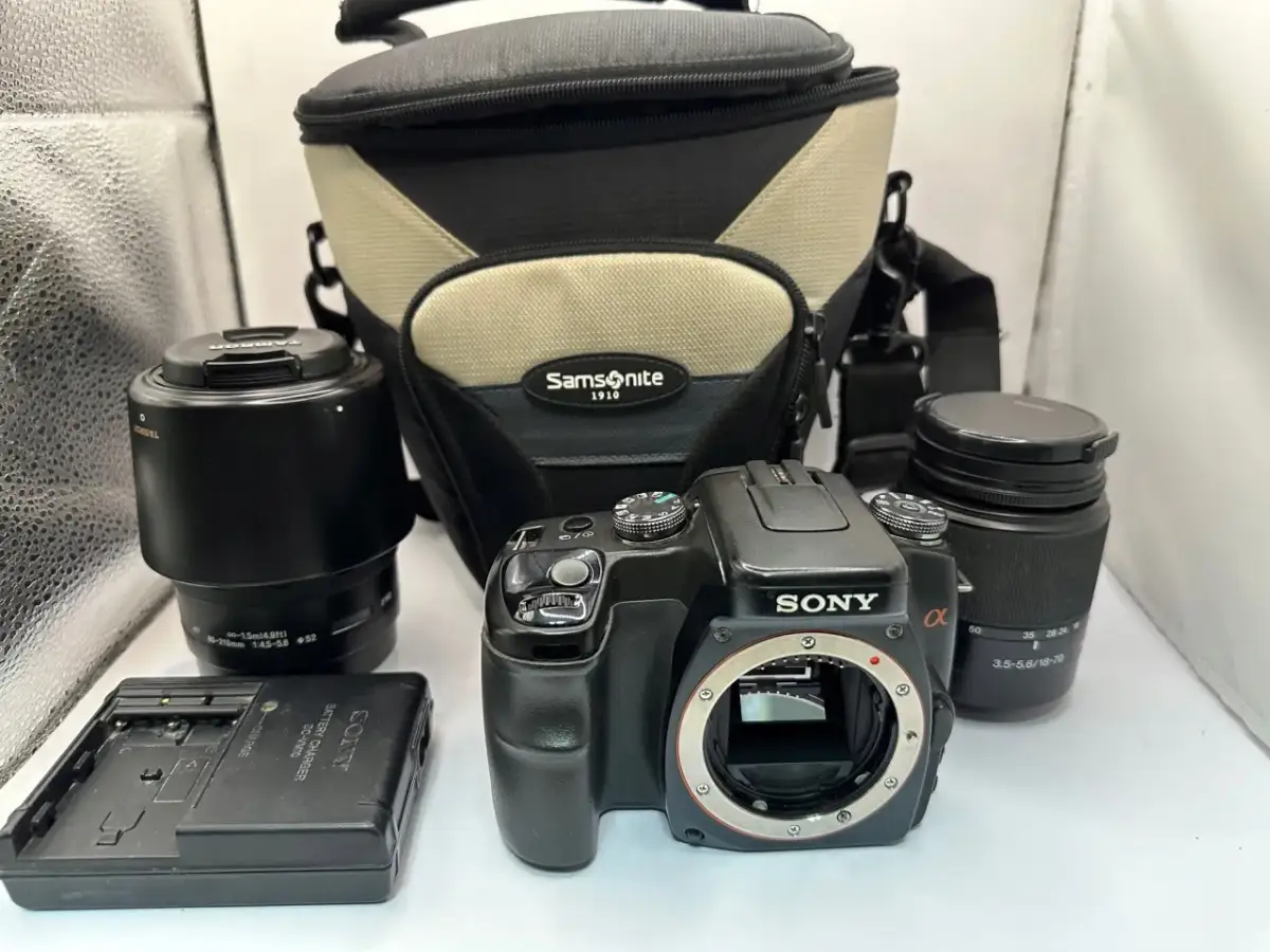 Lustrzanka Sony Alfa 100 - szczegółowe informacje i porównania modeli