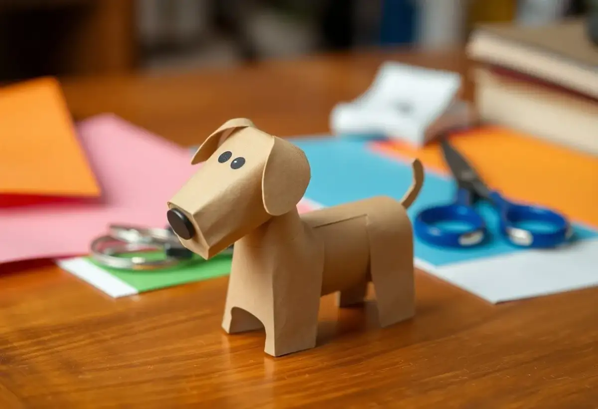 Jak zrobić psa z kartonu - proste kroki na kreatywny projekt DIY