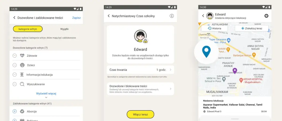 Kontrola rodzicielska Android: Ranking aplikacji i ochrona dziecka
