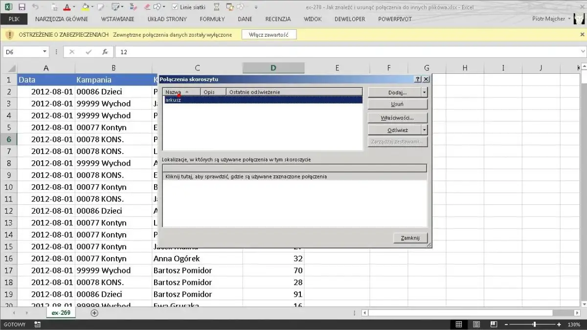 Jak usunąć tabelę w Excelu i uniknąć utraty danych?