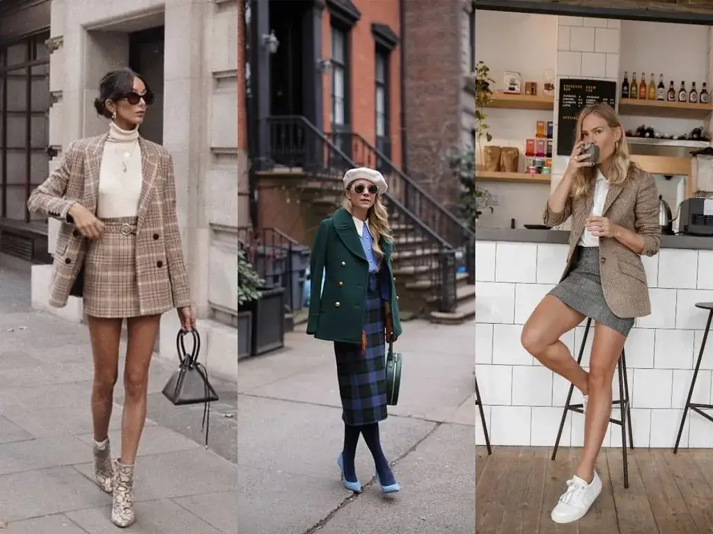 Jaką bluzkę wybrać do spódnicy w kratę, aby wyglądać stylowo?