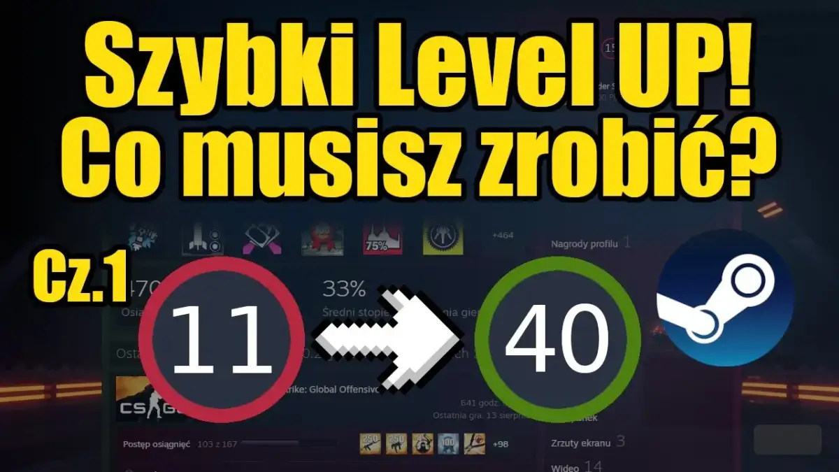 Jak zdobyć poziom Steam i zyskać więcej możliwości na koncie