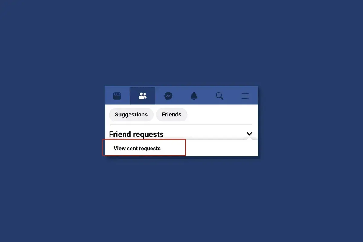 Chcesz wiedzieć, jak zobaczyć komu wysłałem zaproszenie na Facebooku? Kliknij "Wyświetl wysłane zaproszenia" w menu "Prośby o znajomość".