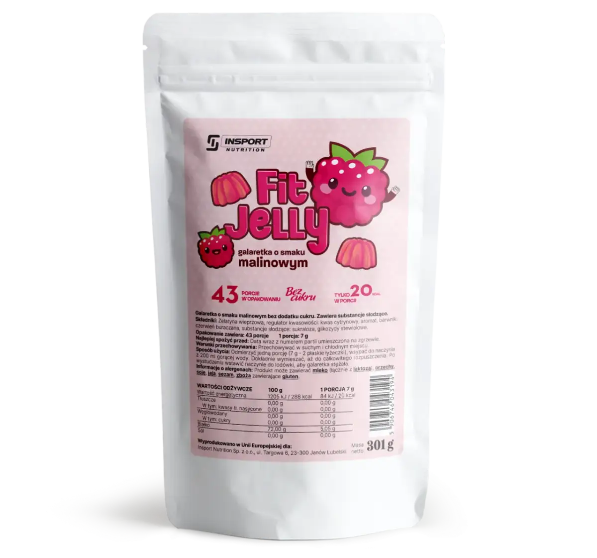 Ile kcal ma galaretka malinowa? Liczby, diety i zdrowe zamienniki