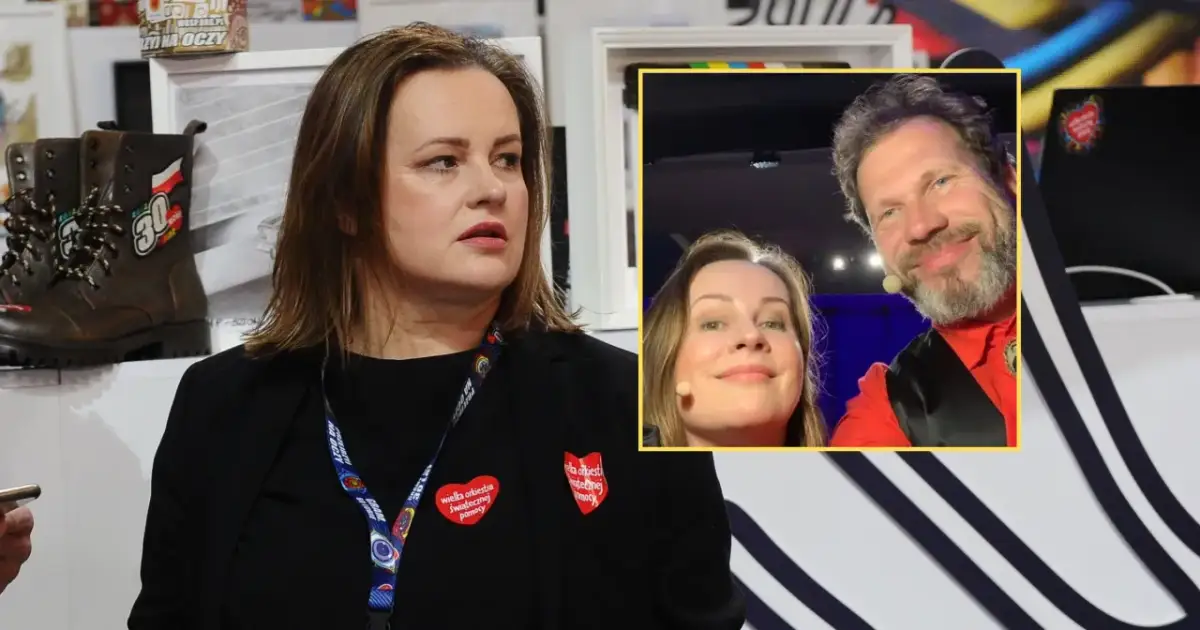 Kabaret Hrabi na wywiadówce z WOŚP. Uśmiechnięci artyści i buty z logo 30. Finału.