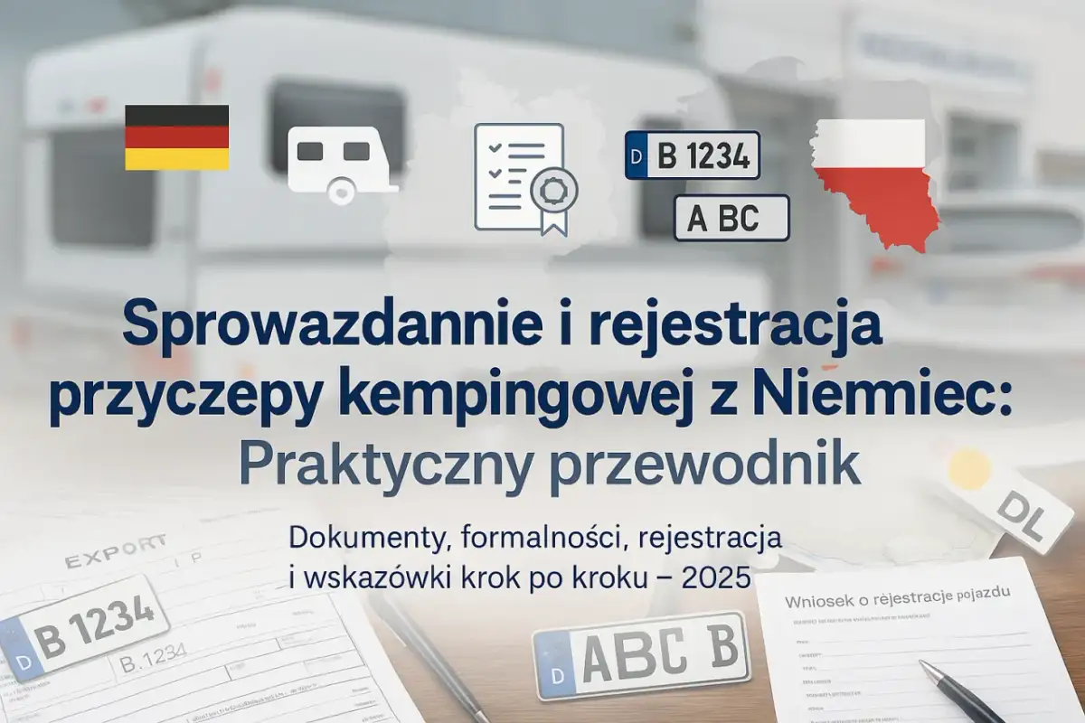 Jakie dokumenty do rejestracji przyczepy kempingowej, aby uniknąć problemów?