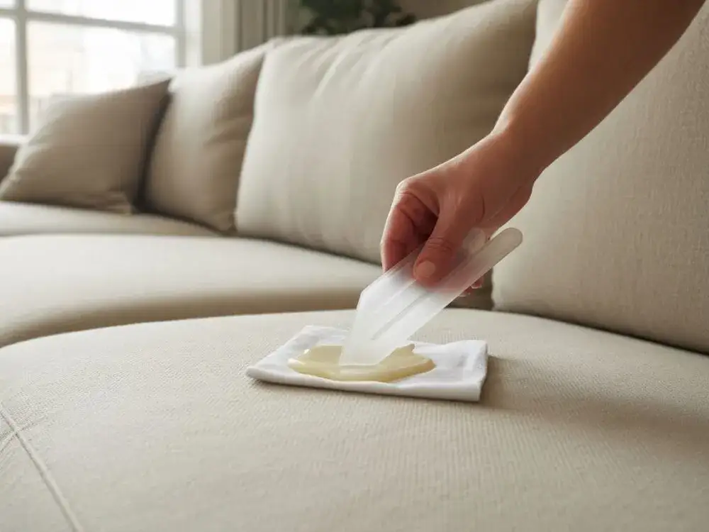 Jak usunąć wosk z kanapy? Skuteczne, domowe metody.