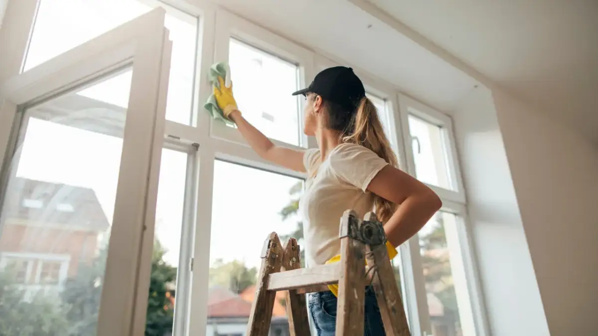 Mycie okien przed świętami: Kiedy i jaka pogoda? Bez smug!