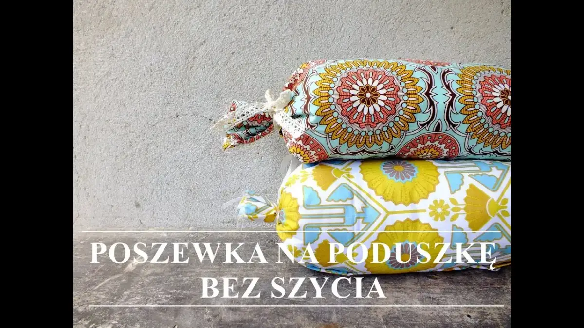 Jak samemu zrobić poduszki ogrodowe bez szycia? Prosty sposób na DIY!