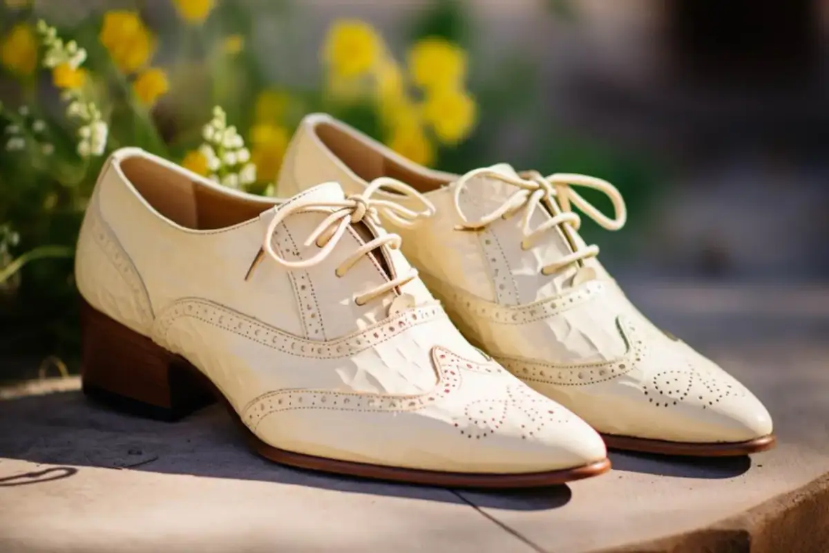 Jakie buty do kremowej sukni ślubnej wybrać? Idealne kolory i style!