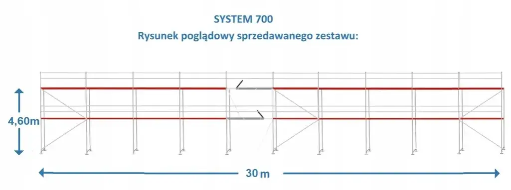Rusztowanie ramowe System 700 – specyfikacje i zastosowania w budownictwie