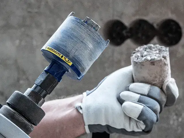 Otwornica diamentowa do betonu zbrojonego: jak wybrać i wiercić?