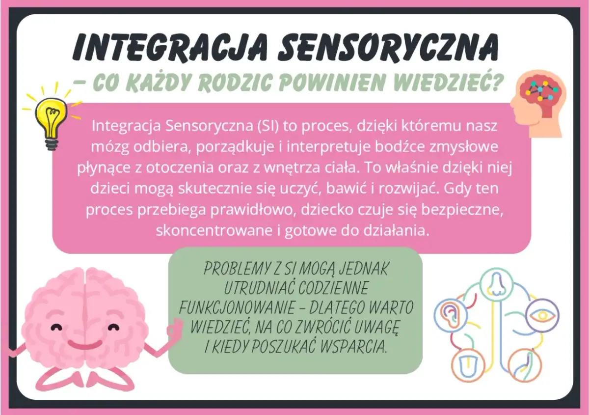 Gdy szkoła przytłacza: Zaburzenia SI jak pomóc dziecku?