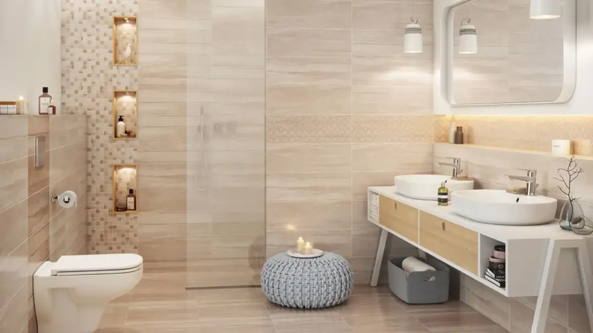 Jakie meble wybrać do beżowej łazienki? Inspirujące pomysły
