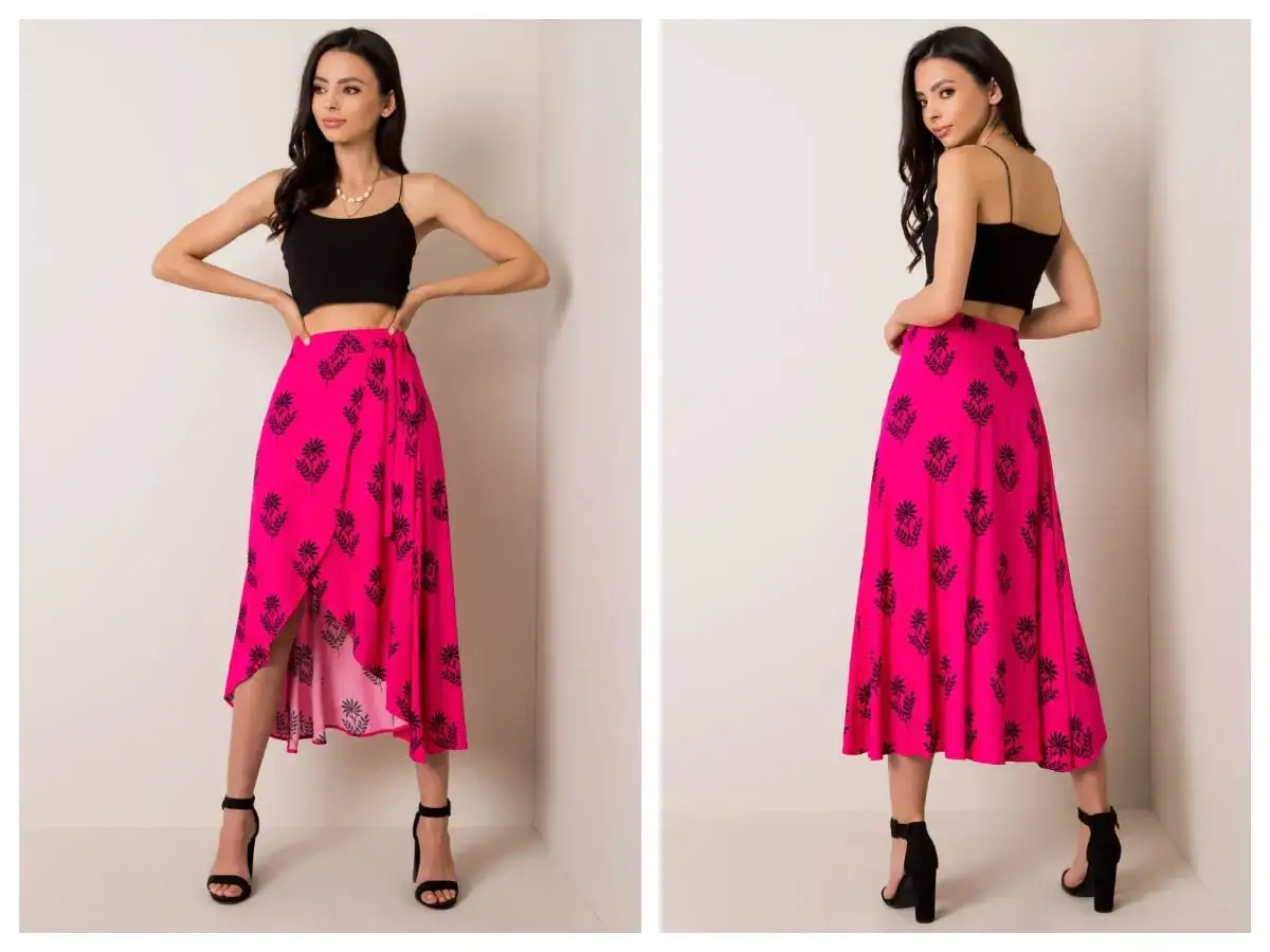 Spódnica w kwiaty: Klucz do idealnej bluzki i modnych stylizacji