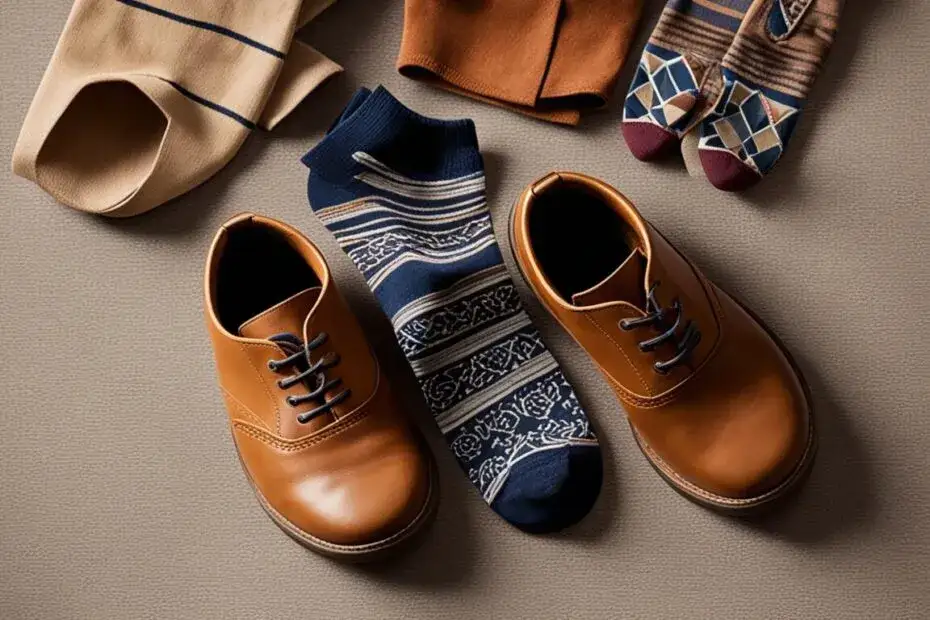 Jakie skarpetki do brązowych butów i szarego garnituru - unikaj modowych faux pas