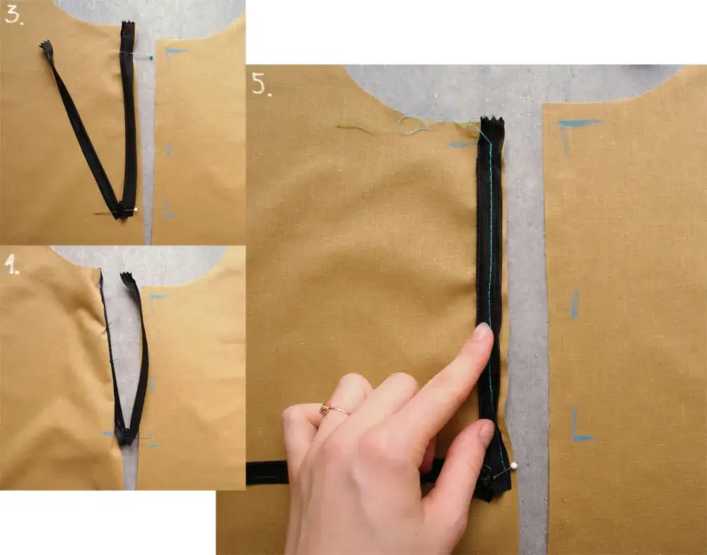 Wszycie zamka krytego do spódnicy z paskiem: Poradnik krok po kroku