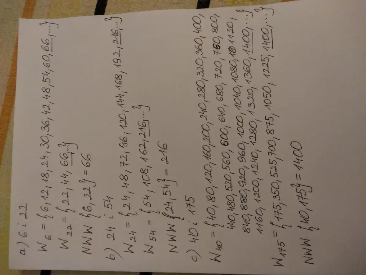 Najmniejsza Wspólna Wielokrotność (NWW): Oblicz szybko i bez błędów!