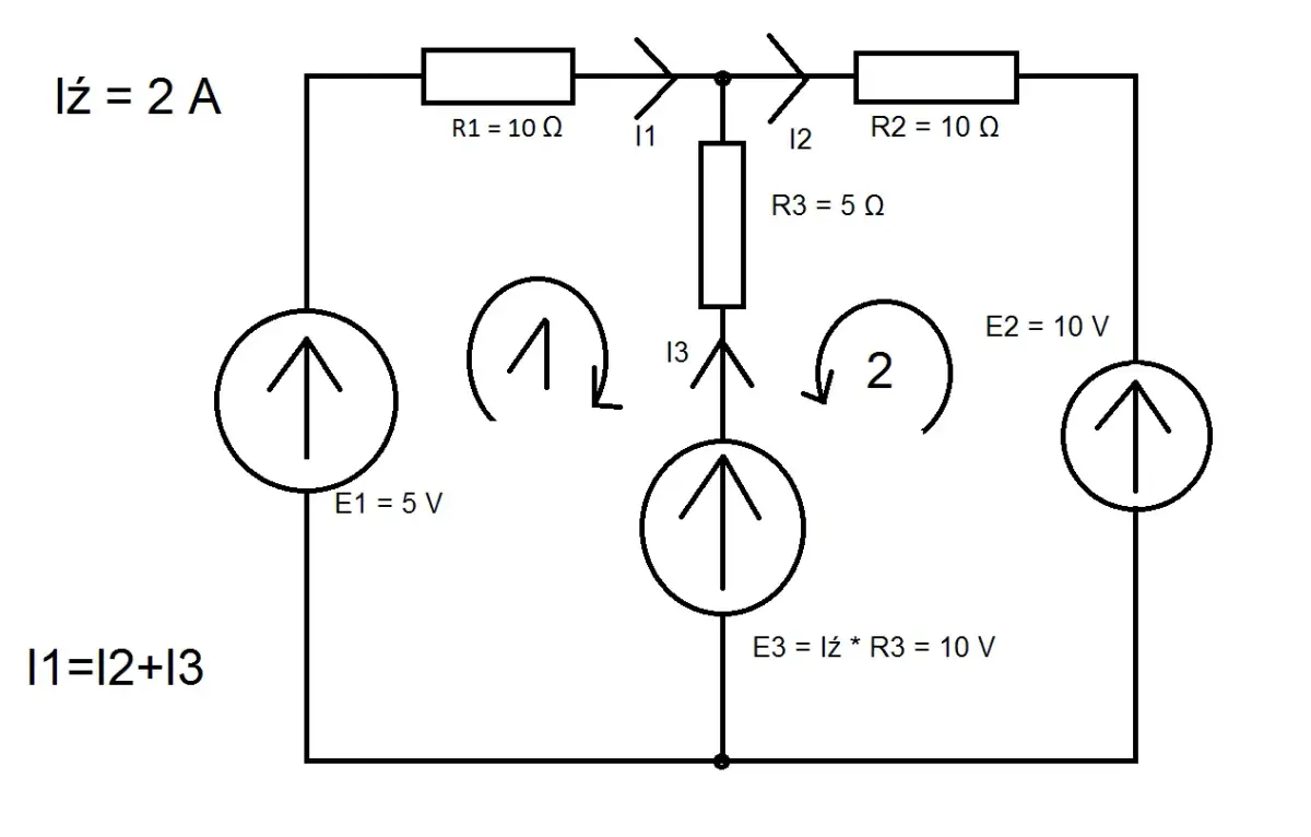 Opanuj obliczanie oporu zastępczego w trudnych obwodach: Δ-Y, Kirchhoff