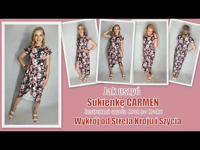 Uszyj prostą sukienkę plażową w 30 min! Poradnik dla każdego