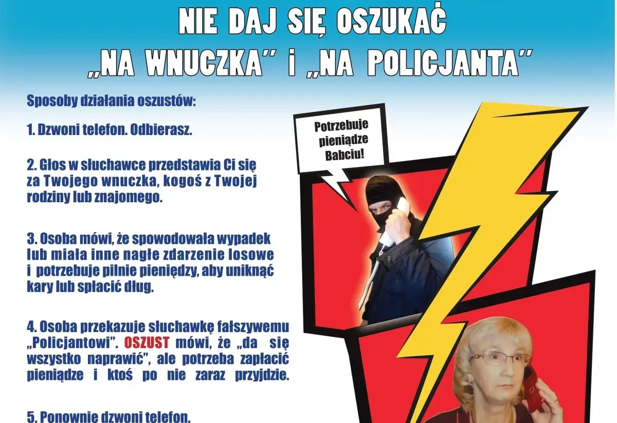 Oszust dzwoni, podając się za wnuczka lub policjanta. Pamiętaj, jakie prawa ma pracownik i nie daj się oszukać!