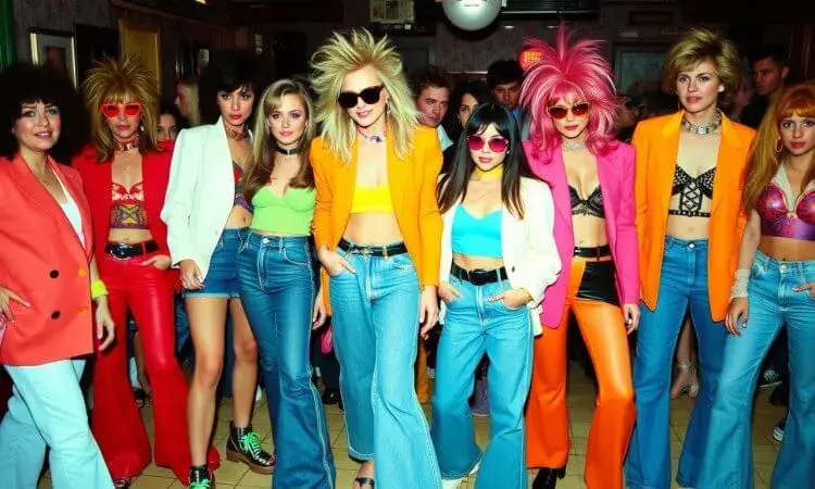 Impreza w stylu lat 80.? Stwórz kultowy look! Poradnik